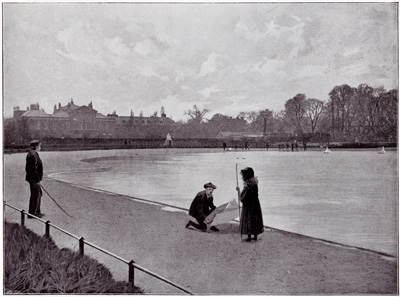 The Round Pond, Kensington Gardens